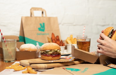 Deliveroo and Grilld burgers