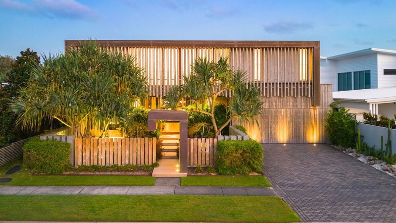 Enter this Kingscliff home on an internal jetty over a 25,000 litre Koi pond
