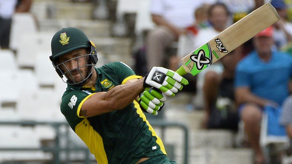 Du Plessis stars in Proteas victory