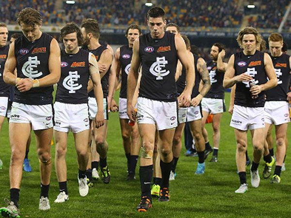 Carlton are struggling on and off the field. (Getty)