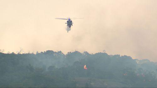 Incêndios na costa central de NSW
