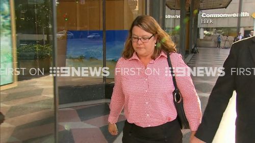 Sarah Johnston, 50, allegedly told a colleague it would be a “conflict of interest” if she was breath tested. (9NEWS)
