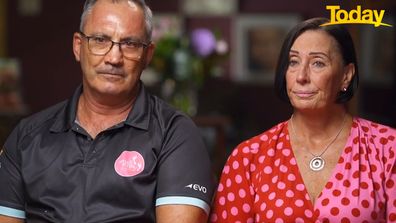 Hannah Clarke parents Sue and Lloyd exclusive interview with Today host Ally Langdon