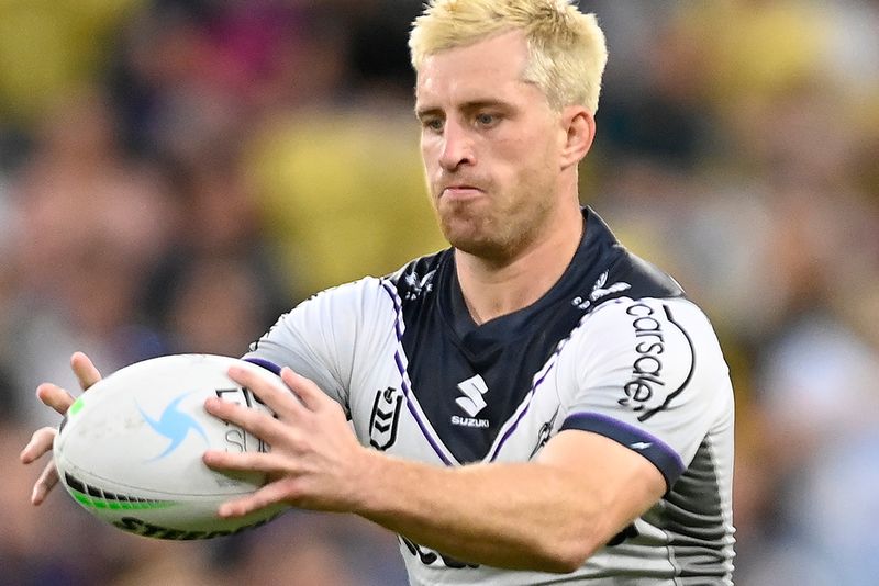 Cameron Munster in action for Melbourne.