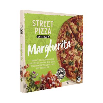 216 calories per 100g - Street Margherita Pizza 355g