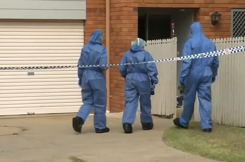 Police found the woman dead in her Rockhampton home. (9NEWS)