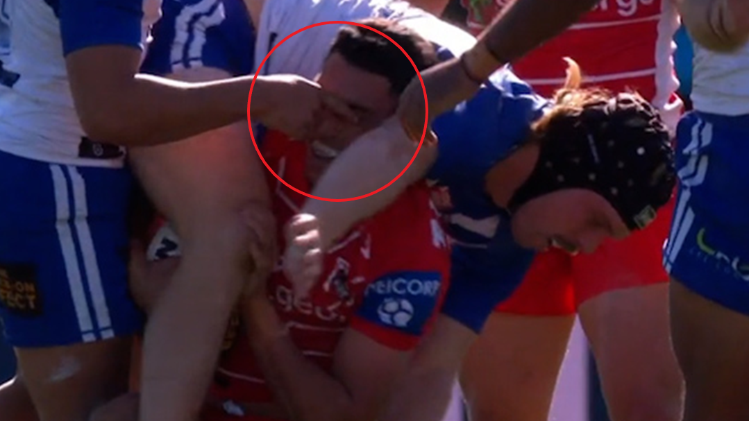 Bulldogs playmaker cops lengthy ban for eye gouge as damning video surfaces