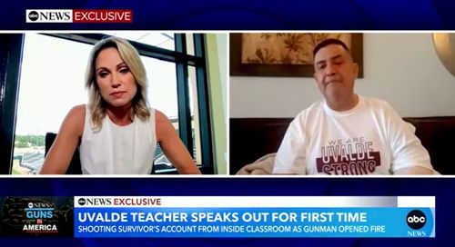 Arnulfo Reyes, teacher shot in Uvalde school shooting speaks out on Good Morning America after losing 11 students