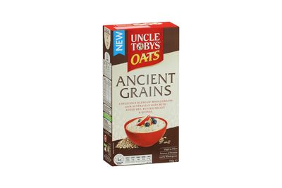 Uncle Tobys Ancient Grains: A fraction of a teaspoon of sugar