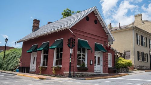 Images of the restaurant, a three-hour-drive from Washington, online appear to show no evidence of serious disrepair, with clean-looking green awnings and white paint on the doors and trim. Picture: AP