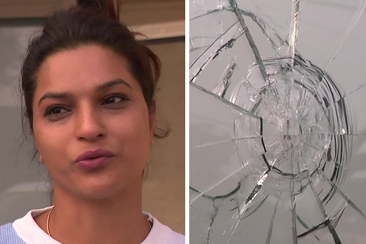A young family are desperately looking for a new place to live after their Sydney home was ambushed twice in drive-by shootings. Mother-of-two Hardeep Kaur was watching television with her husband, cousin and two young children about 9pm last night when they heard shots.