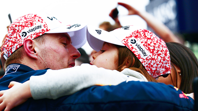 Max Verstappen and Penelope Piquet