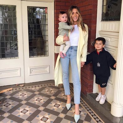 As a mum, Nadia Bartel embraced more relaxed styles.