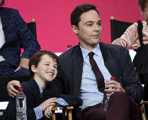 Jim Parsons, who has been mentoring the young actor to play his younger  on-screen persona, has called him "inspirational". (Getty Images)