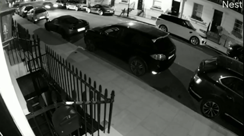 A speeding motorist has destroyed almost AU$900,000 in luxury cars after crashing on an affluent London street.