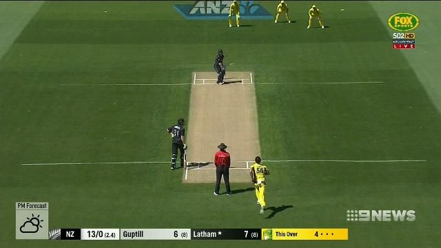 Epic ODI ended by Williamson's underarm