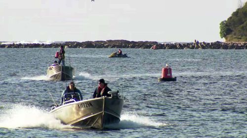 The search for a missing fisherman is continuing at Lake Macquarie, NSW.