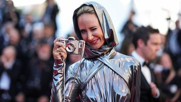 Lady Victoria Hervey poses for photographers upon arrival at the premiere of the film &#x27;Emilia Perez&#x27; at the 77th international film festival, Cannes, southern France, Saturday, May 18, 2024. (Photo by Scott A Garfitt/Invision/AP)