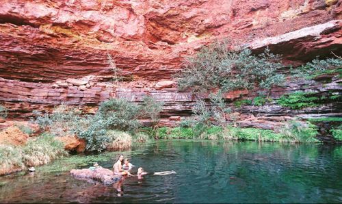 Secluded waterholes and serene swimming spots around every corner. 