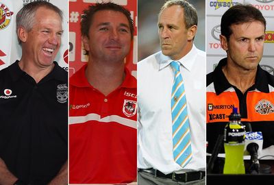 Four coaches were sacked -  Matt Elliott, Steve Price, John Cartwright and Mick Potter.