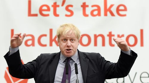 Former London mayor Boris Johnson links EU aims to Hitler