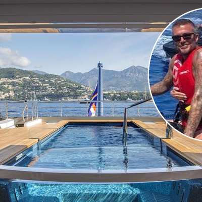 Inside the $2.7 million-per-week super yacht hosting the Beckhams and Gigi Hadid in St Tropez