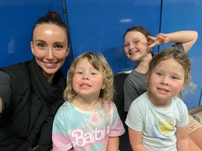 Melanie Nolan, founder of The Natal Naturopath, with her three daughters.