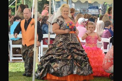 Case in point: Mama June and SugarBear's wedding on <i>Here Comes Honey Boo Boo</i>. White trash going camo = AMAZING!<br/><br/>Image: Splash