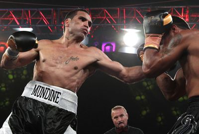 <b>Anthony Mundine and rugby star Quade Cooper have celebrated boxing wins, but neither appeared to impress in their latest outings inside the ring.</b><br/><br/>Mundine fought little known New Zealander Gunnar Jackson and was forced to battle manfully by the 27 year old, a rival 11 years Mundine's junior.<br/><br/>Cooper was introduced as 'the Quintessential Quade Super Cooper' before scoring a fourth round TKO win over 40-year-old boxing veteran Warren Tresidder.<br/>