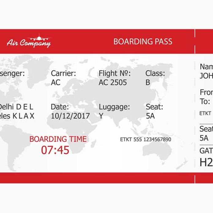 What The Codes On Your Boarding Pass Really Mean 9travel