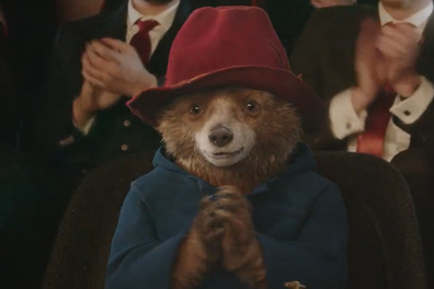 Paddington Bear in the audience during the 2023 BAFTA TV Awards.