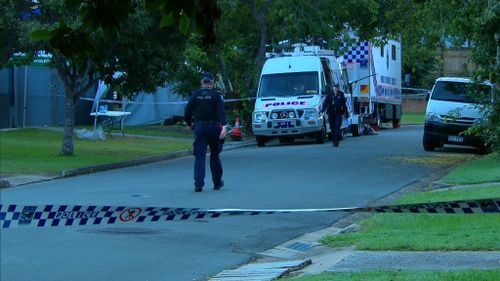 A large police presence will remain in the area in the coming days. (9NEWS)