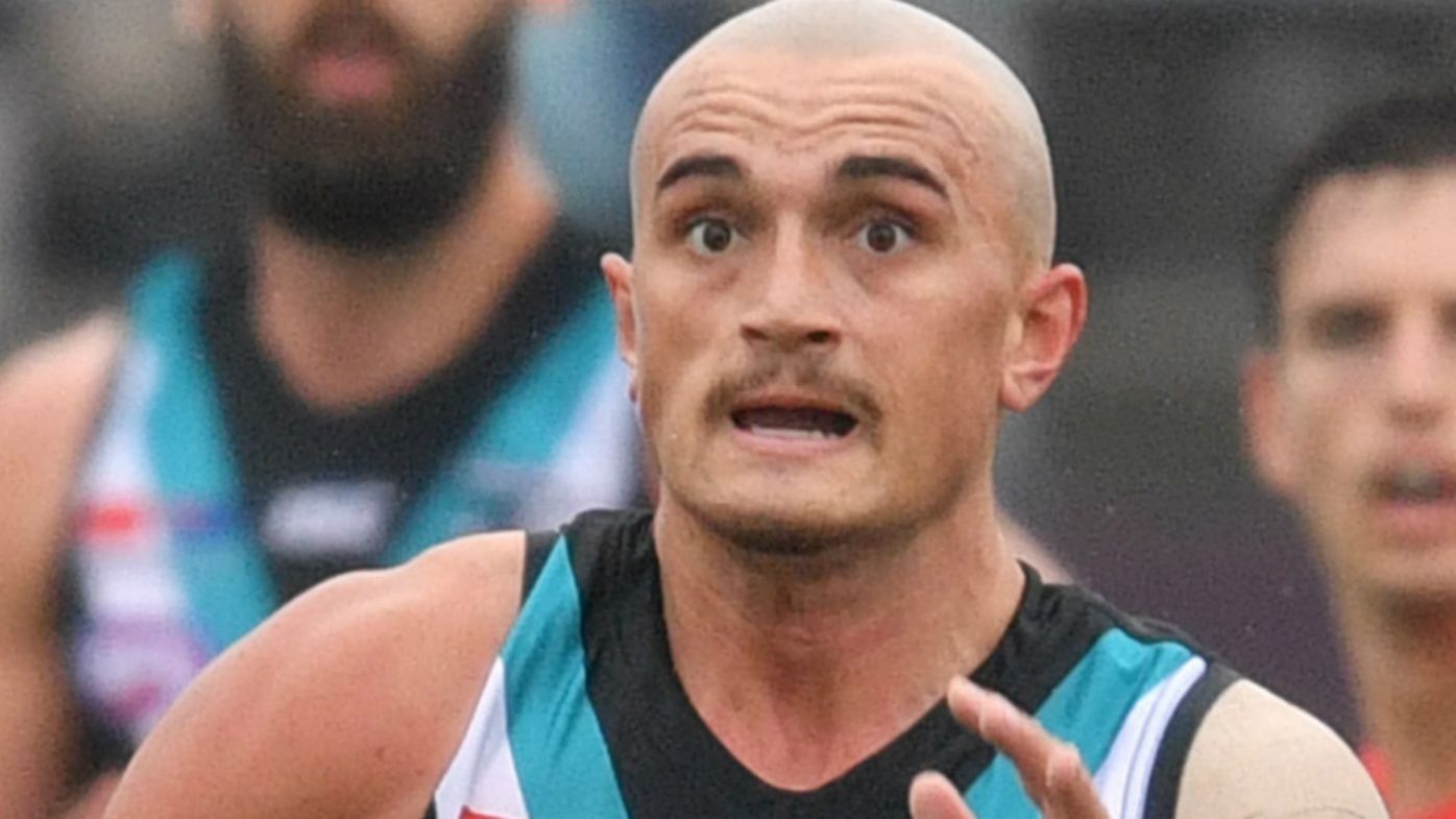Sam Powell-Pepper shows classy side following umpire clash against Suns