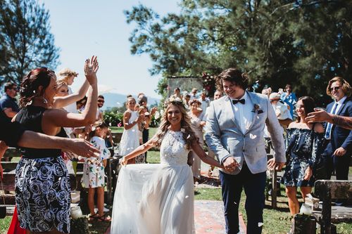 A social media post was shared so widely that Mikaila's local community joined together to offer services and items free-of-charge so that the wedding could go ahead. (Beth Fernley)