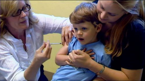 Children under five years old, people aged over 65, pregnant women and the immunocompromised will be eligible for a free, high-dose vaccine from April. (9NEWS)