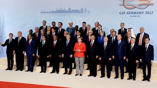 G20 leaders pressure Trump on climate