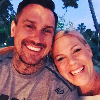 Pink and husband Carey Hart.