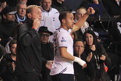 <b>Rising Tottenham star Andros Townsend was knocked out after tumbling over an advertising hoarding during Spurs' EPL win over Hull. </b> <br/><br/>The rising England star was desperately trying to get a cross in and was unable to stop himself from flipping head-first into a photographers' pit, collecting one of the snappers in the head with his boot in the process.<br/><br/>It's not the first time a sports star has come off second best in a collision with an advertising hoarding, with the boards the cause of numerous injuries over the years.