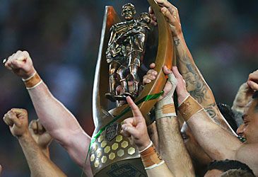 Which club holds the record for Australian rugby league premierships with 21?