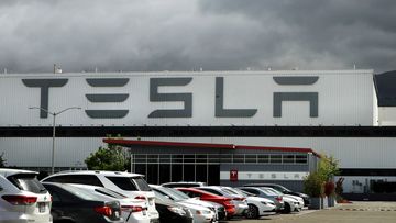 The Tesla plant in Fremont, California.