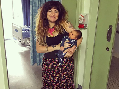 Constance
Hall hits back at pressure to lose baby weight