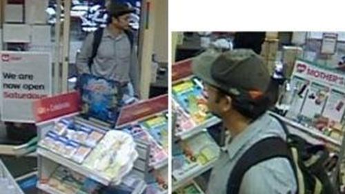 Police released these images of a man they want to speak with. (Victoria Police)
