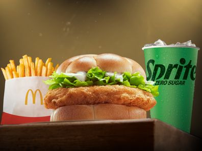 McDonald's is celebrating its new McCrispy burger with a one-week deal.