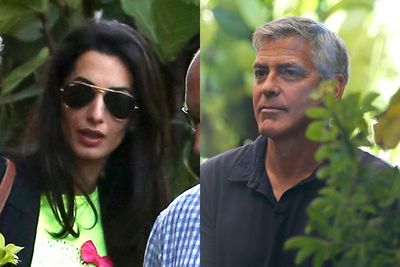 TheFIX has all the pics from George Clooney and Amal Alamuddin's engagement party - happening right now in Malibu!<br/><br/>Serial dater George has finally found The One - and he's not wasting any time making it official! He got engaged to human rights lawyer Amal Alamuddin two weeks ago and now its time to celebrate.<br/><br/>Click through to see all the A-list guests as they toast the happy couple. Congrats guys!