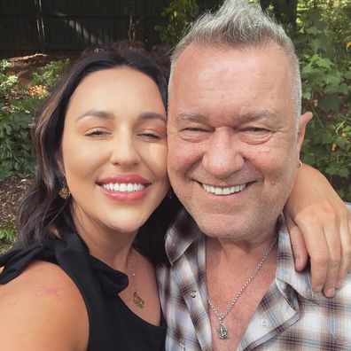 Katy Lee with father Jimmy Barnes