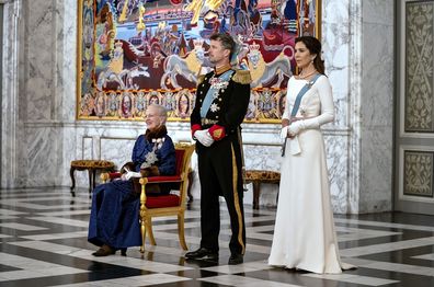 Sweden's King Carl XVI Gustaf and Denmark's Queen Margrethe II