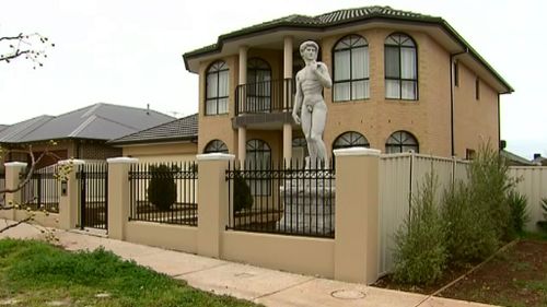 The local council said the statue is allowed to stay. (9NEWS)