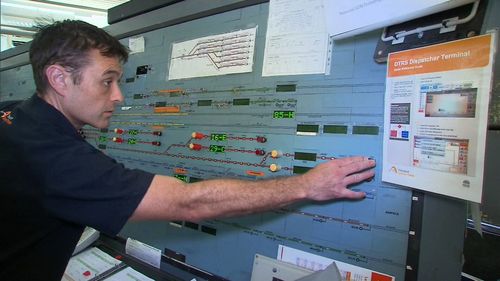 The station's signalling system is getting its biggest upgrade since 1979. It's being transformed from analogue to digital. Picture: 9NEWS