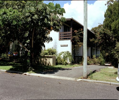 Patricia Larkin was found with severe head injuries in the bedroom of her Noosa Heads apartment.