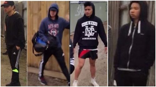 Youths sought over Melbourne brawl in which four teens were stabbed